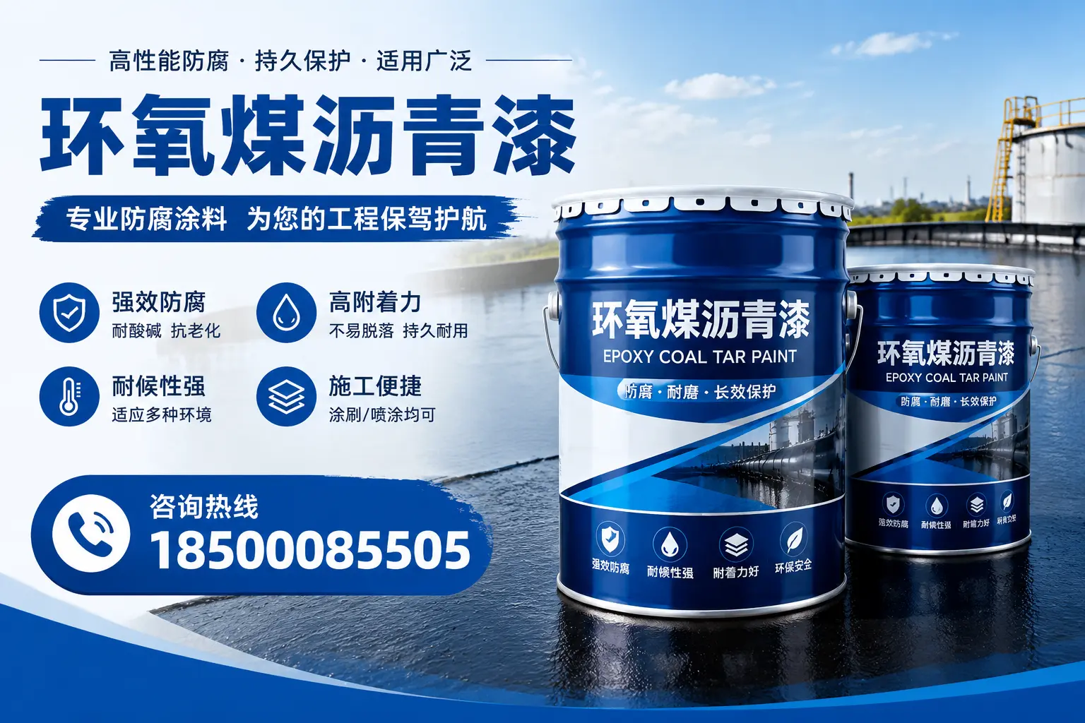 环氧煤沥青漆与其他漆类的比较，固原用户的选择依据