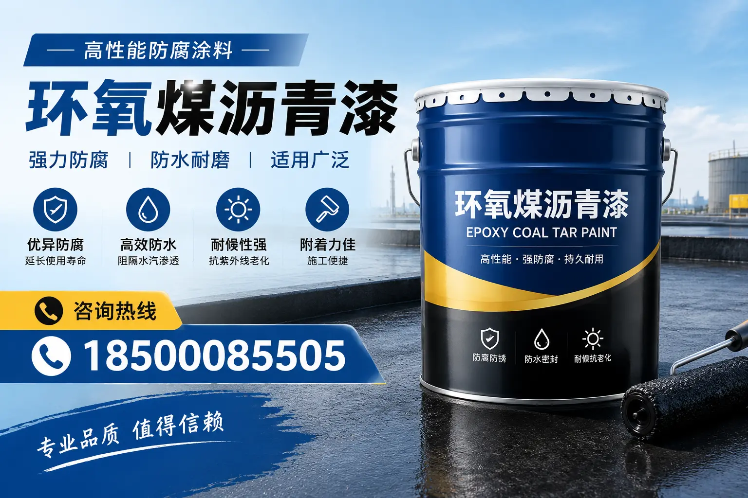 环氧煤沥青漆的主要成分与功能，固原用户深度了解